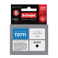 ActiveJet Epson T0711 T0891 15 ml fekete utángyártott tintapatron nyomtatópatron & toner