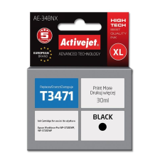 ActiveJet Epson T3471 30 ml fekete utángyártott tintapatron nyomtatópatron & toner