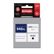 ActiveJet (HP 940XL C4906AE) Tintapatron Fekete (AH-940BRX) nyomtatópatron & toner