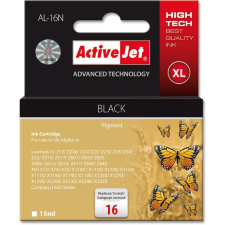 ActiveJet (Lexmark 16 10N0016) Tintapatron Fekete (AL-16N) nyomtatópatron & toner