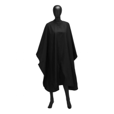 Activeshop Hajvágó kendő AS Barber Gumis gallérral fekete J-458 hajvágó kendő