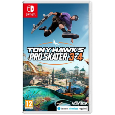 Activision Blizzard Tony Hawk´s Pro Skater 3+4, Nintendo Switch, Konzol játékszoftver videójáték
