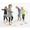  Activity rings készségfejlesztő karika 6 darabos készlet, rugalmas karika 16 cm átmérővel - Gonge