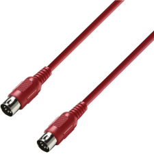 Adam Hall 3 STAR MIDI 0075 RED (3 STAR MIDI 0075 RED) kábel és adapter