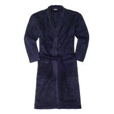 Adamo férfi fürdőköpeny 149011 frottír kétoldalas oversized, 6XL Sötétkék lakástextília