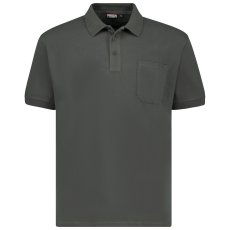 Adamo férfi póló póló 139311 oversize, 7XL Sötétzöld