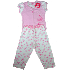 Adams rövid ujjú Pizsama - Virág #rózsaszín gyerek hálóing, pizsama