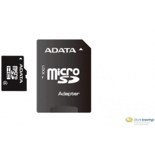 ADATA 8GB microSDHC ADATA CL4 + adapter (AUSDH8GCL4-RA1) memóriakártya