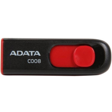 ADATA C008 32GB USB 2.0 pendrive, fekete-piros (AC008-32G-RKD) pendrive