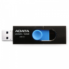 ADATA Pendrive 32GB Adata UV320 USB 3.0 fekete-kék (AUV320-32G-RBKBL) pendrive