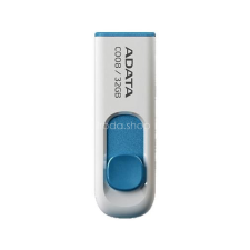 ADATA Pendrive, 32GB, USB 2.0, ADATA &quot;C008&quot;, fehér pendrive