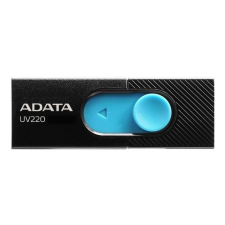 ADATA Pendrive 64GB Adata UV220 Fekete-kék (AUV220-64G-RBKBL) pendrive