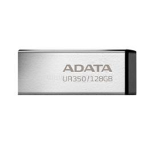 ADATA UR350 USB 3.2 128GB fémházas pendrive (fekete) (UR350-128G-RSR/BK) pendrive