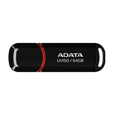 ADATA UV150  pendrive, 64GB, USB 3.2, Fekete pendrive