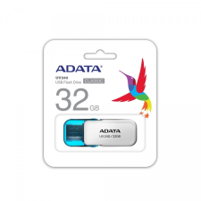  ADATA UV240 USB flash meghajtó 32 GB USB 2.0 fehér pendrive