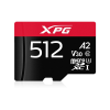 ADATA XPG 512GB SD micro XPG (SDXC Class 10 UHS-I) (AUSDX512GUI3XPGA2-R) gamer memória kártya