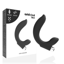 Addicted Toys ADDICTED TOYS PROSZTATA VIBRÁTOR ÚJRATÖLTHETŐ 7-ES MODELL - FEKETE vibrátorok