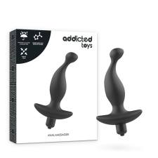 ADDICTED TOYS ANÁLIS MASSZÍROZÓ FEKETE REZGÉSSELMODELL 1 anál