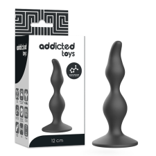 ADDICTED TOYS ANÁLIS SZEXUÁLIS DUGÓ 12CM FEKETE anál