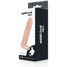  ADDICTED TOYS ÉLETHŰ PÉNISZKÖPENY (18CM) péniszköpeny
