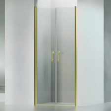  Adelaide .||. Gold 80 kétszárnyú nyíló zuhanyajtó, 195cm, 5mm, NANO fürdőkellék