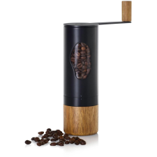 Adhoc Mrs. Bean kézi, rozsdamentes acél, fekete/akácfa (MC03) kávédaráló