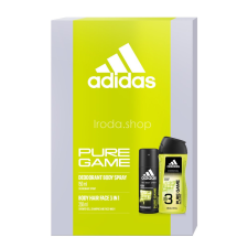 Adidas ADIDAS ajándékcsomag Pure Game (Deo + tusfürdő) kozmetikai ajándékcsomag