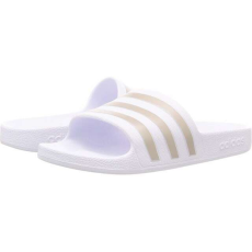 Adidas Adilette Aqua férfi papucs, fehér/arany, 43