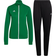 Adidas Entrada 22 Track női tréningruha, zöld/fekete, XS