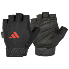 Adidas Essential Állítható Légáteresztő Sport Védőkesztyű M - Fekete / Piros védőkesztyű