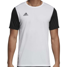 Adidas Estro 19 férfi póló, fehér/fekete, L