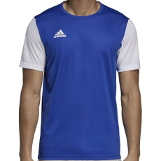 Adidas Estro 19 férfi póló, kék/fehér, L