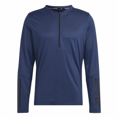 Adidas Férfi hosszú ujjú póló Adidas Training 1/4-Zip kék
