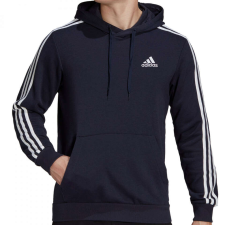 Adidas francia Terry Essentials 3 csíkos kapucnis férfi kapucnis, sötétkék, S férfi pulóver, kardigán