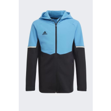 Adidas Gameday Boys kapucnis HM2070 134-140 CM 9-10 ÉV Kék | Fekete gyerek pulóver, kardigán