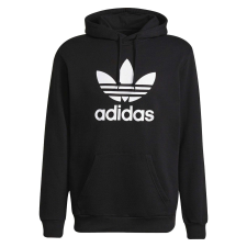 Adidas Háromlevelű kapucnis pulóver H06667 Férfi Fekete S férfi pulóver, kardigán