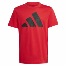 Adidas J Bl Tee 160 JC9664 Gyerek Piros 140 Póló