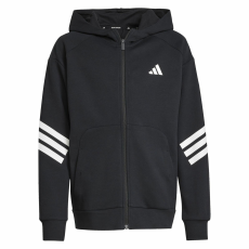 Adidas J Fi 3s Fz HD kapucnis pulóver JJ4801 gyerek fekete 128