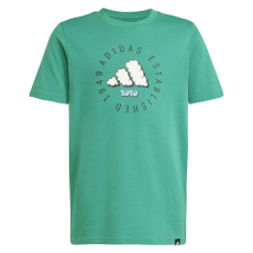 Adidas J Fun Tee JI6689 Gyerek Póló Zöld 164