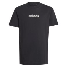 Adidas J Lin Tee 160 JC9748 Gyerek Póló Fekete 164