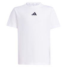 Adidas J Sl Tee 160 JC9774 Gyerek Fehér Póló 152 gyerek póló