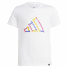 Adidas J T Tee JD4638 Gyerek Fehér 128 gyerek póló