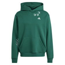 Adidas Kapucnis felső Adidas Bl Fl Hd Q3 Fl IJ6449 Férfi Verde XL férfi pulóver, kardigán