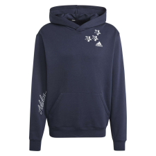 Adidas Kapucnis felső Adidas Bl Fl Hd Q3 Fl IJ6450 Férfi Tengerészkék L férfi pulóver, kardigán