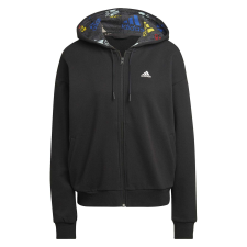 Adidas Kapucnis felső Adidas W Bluv Q3 Hd Tt HL4419 női Fekete XS női pulóver, kardigán