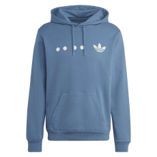 Adidas kapucnis pulóver logó kapucni HK2762 férfi kék L