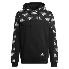 Adidas kapucnis pulóver M Fl Gfx kapucnis pulóver HN9055 Férfi Fekete XL