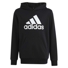 Adidas kapucnis pulóver U Bl kapucnis pulóver HR6380 Kapucnis pulóver gyerekeknek fekete 128