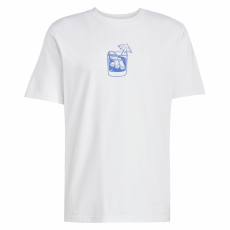 Adidas M L Drink Tee JJ4013 Férfi Póló Fehér S