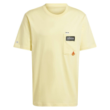 Adidas M Remoji Pkt T póló IY0736 férfi sárga M férfi póló